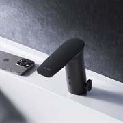 AM.PM F50A02322 Inspire V2.0 смеситель для умывальника сенсорный, черный, шт. F50A02322