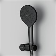 AM.PM F0118022 Like, душевой набор: ручной душ 120мм, держатель ручного душа, душевой шланг, черный, шт. F0118022
