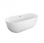 BELBAGNO Ванна акриловая овальная отдельностоящая размер 170x80 см, цвет белый BB706-1700-770