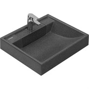 AQUATON Раковина Рейн 60 на стиральную машину, графит (1A72103KRW210) 1A72103KRW210