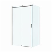 BELBAGNO Soft Close-2 Душевой уголок прямоугольный размер 120x80 см профиль - оружейная сталь / стекло - прозрачное, двери раздвижные SOFT_CLOSE-2-AH-1-120/80-C-GM
